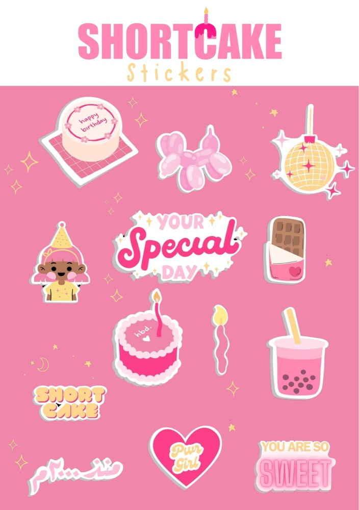 Shortcake Stickers