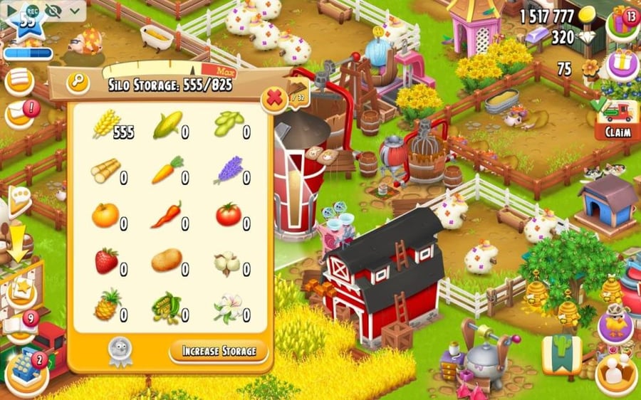 Farm tools land level 50 its pen (3000) Hi Day