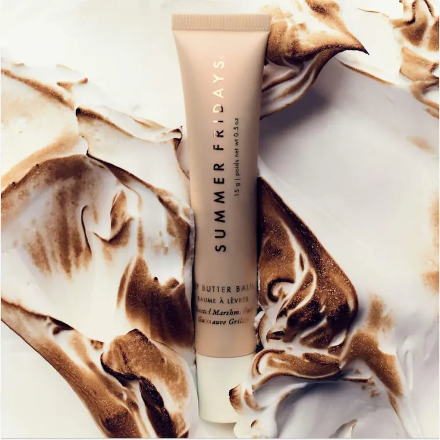 Summer Fridays  Lip Butter Balm Treatment for Hydration + Nourishing Shine - Toasted Marshmallow
