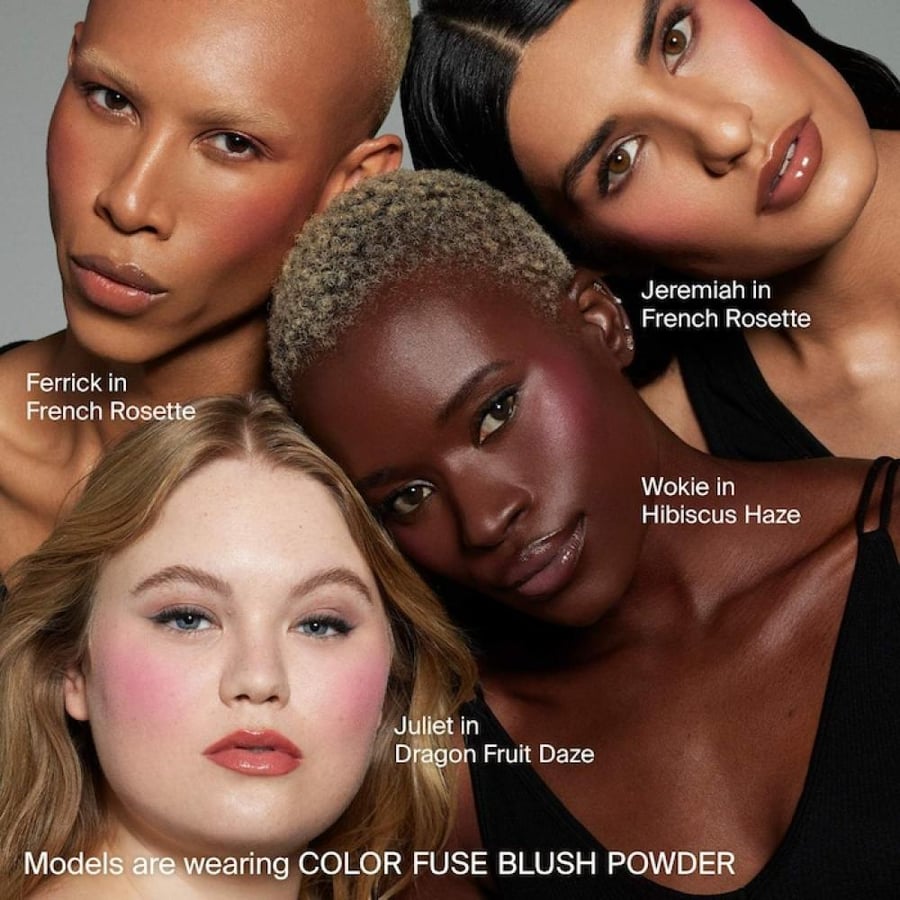 HAUS LABS BY LADY GAGA Color Fuse Talc-Free Blush Powder With Fermented Arnica - Pomelo Peach