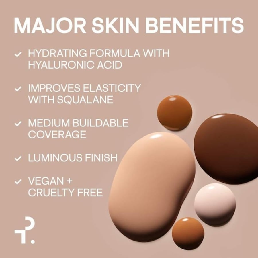 PATRICK TA Major Skin Hydra-Luxe Luminous Skin Perfecting Foundation For Natural Glow - 1 Golden1 Golden