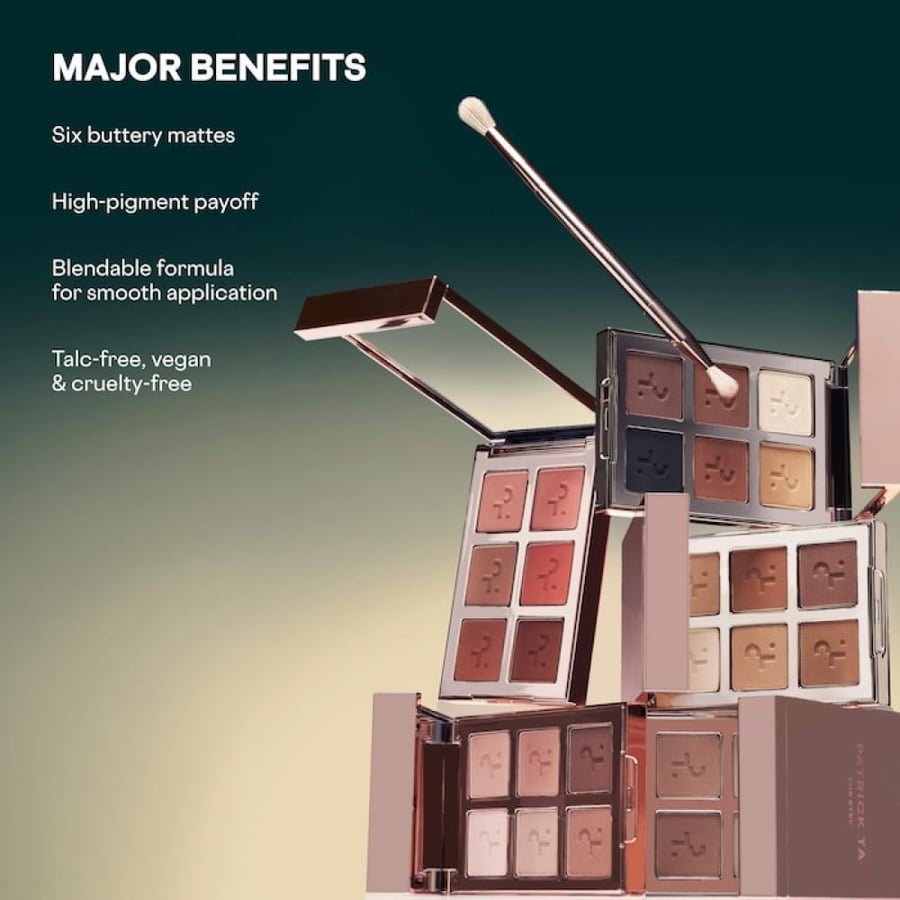 PATRICK TA  Major Dimension Essential Artistry Edit Eyeshadow Palette - Cool Taupe