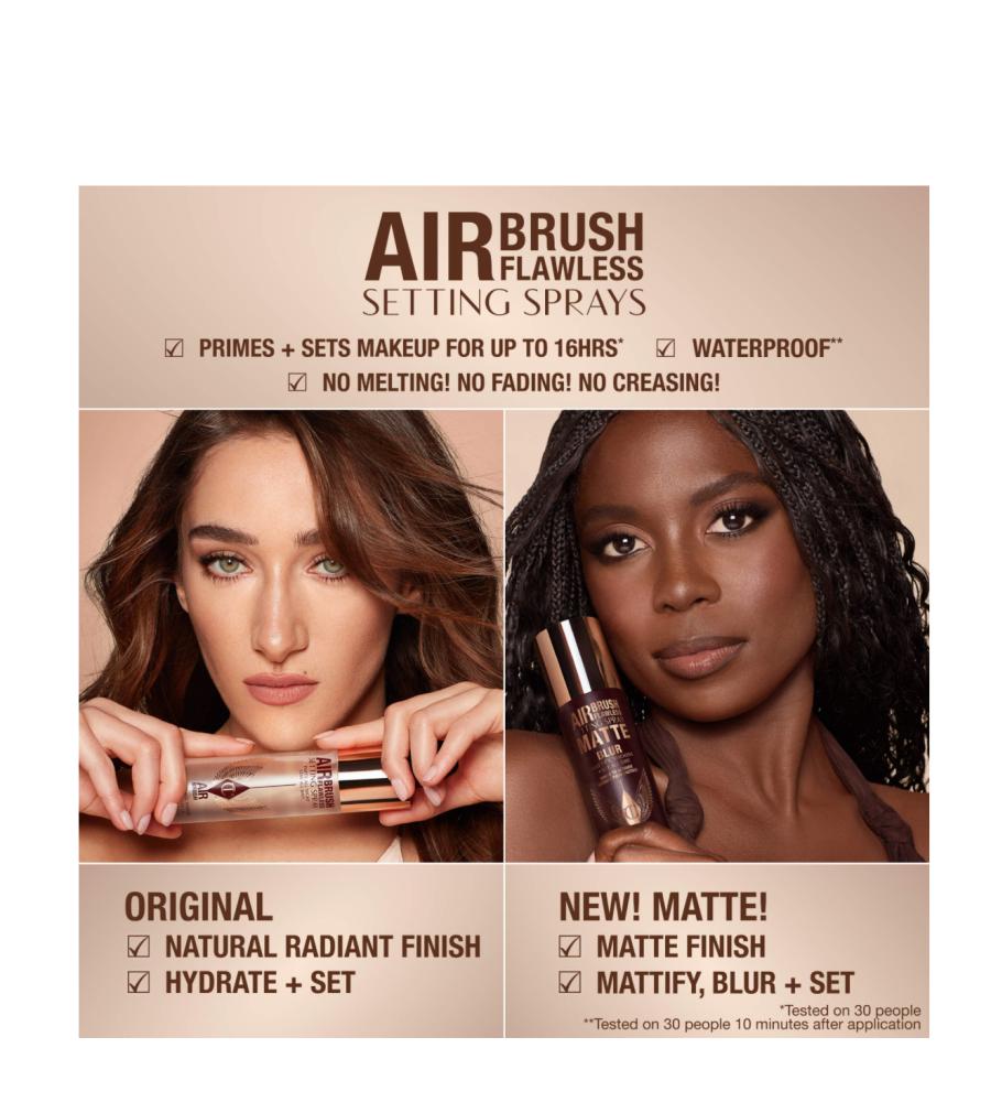 Charlotte Tilbury  Airbrush Flawless Matte Blurring & Waterproof Setting Spray