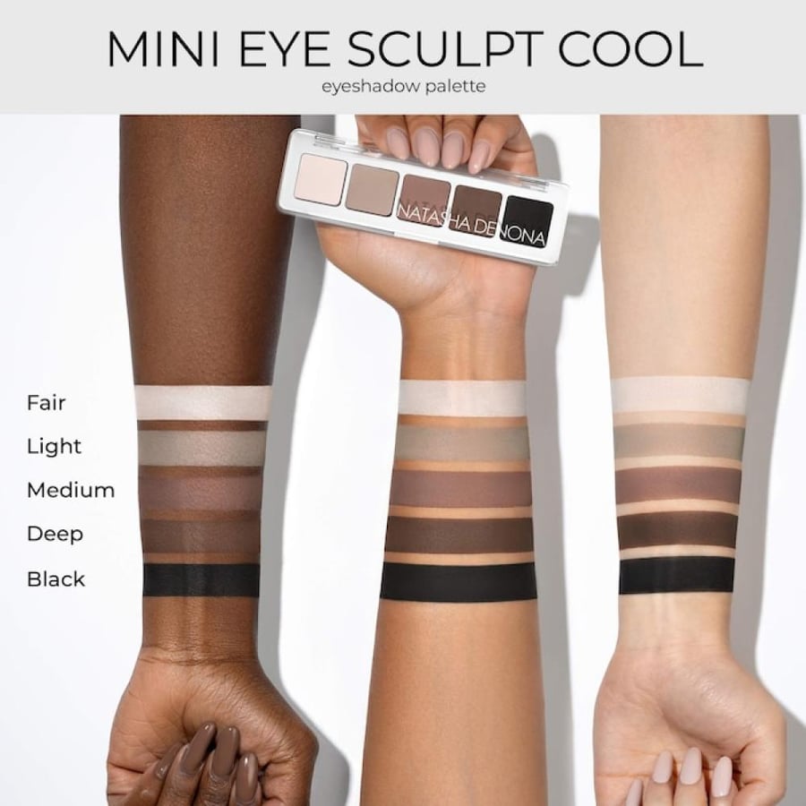 NATASHA DENONA  Mini Eye Sculpt Eyeshadow Palette - Cool