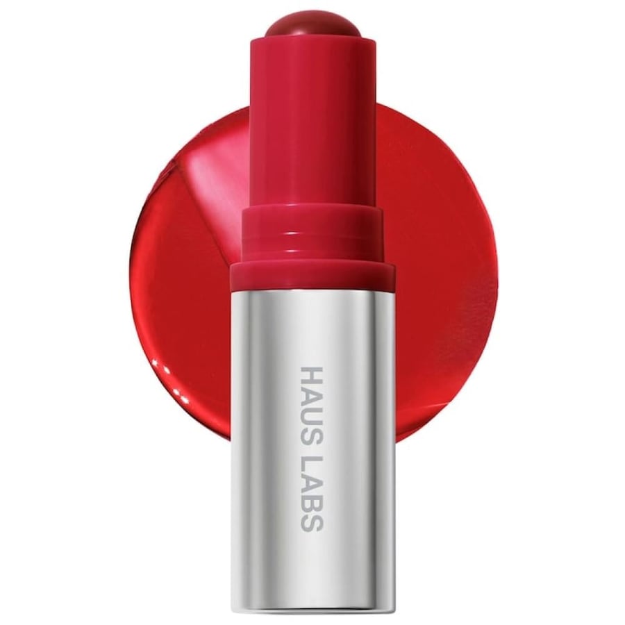 HAUS LABS BY LADY GAGA  Color Fuse Longwear Hydrating Glassy Lip + Cheek Blush Balm Stick - Glassy Watermelon