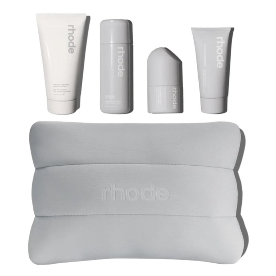 the rhode kit FOUR DAILY SKIN ESSENTIALS