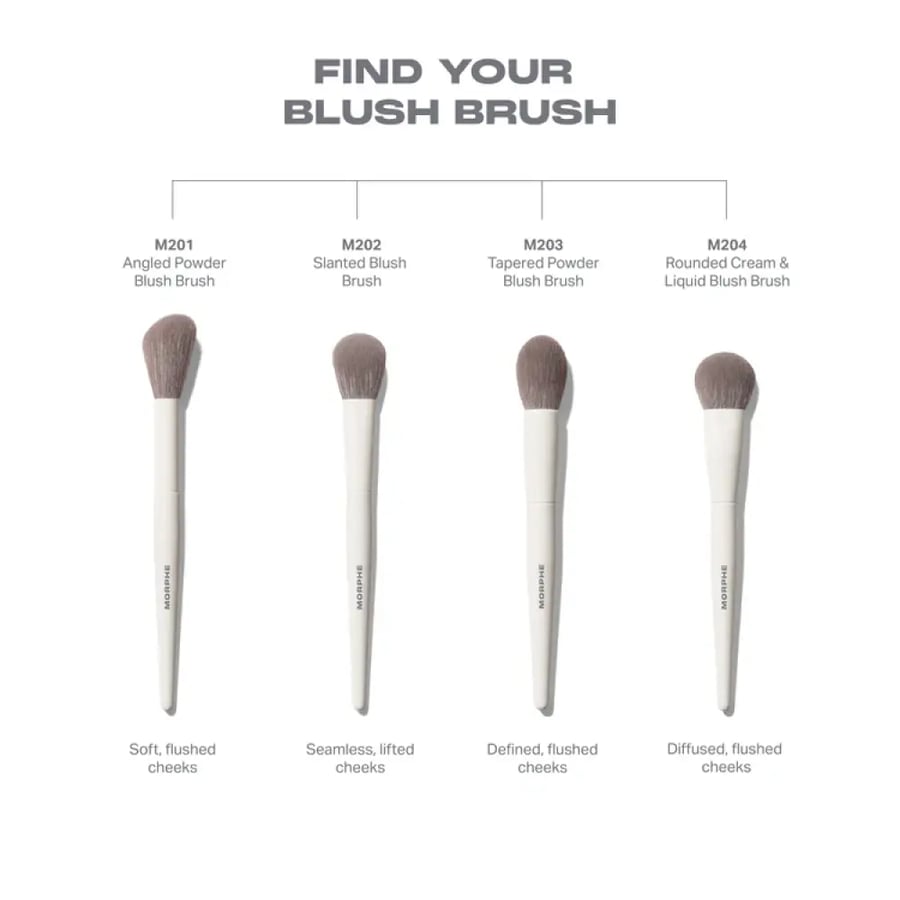 MORPHE M201 ANGLED POWDER BLUSH BRUSH