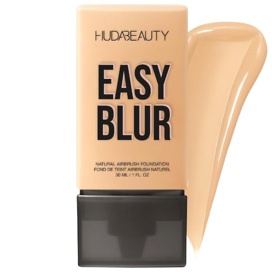 HUDA BEAUTY Easy Blur Natural Airbrush Foundation with Niacinamide - Custard 220N