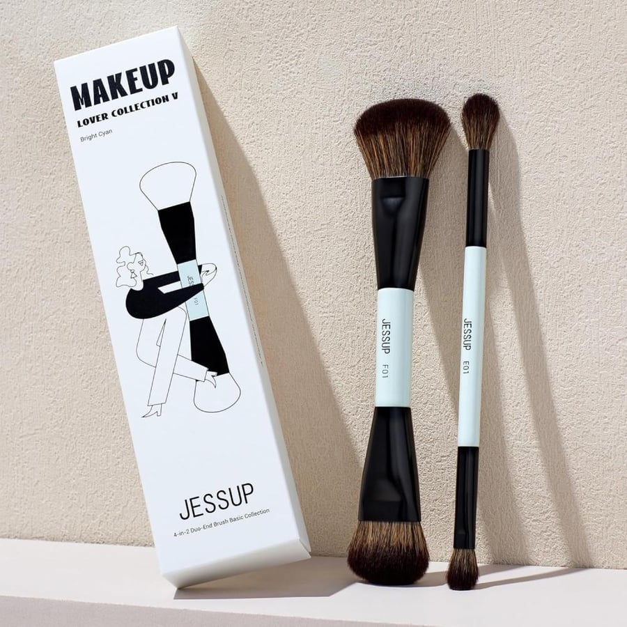 Duo-End Brush Versatility Collection 4-in-2 Basic Collection T502