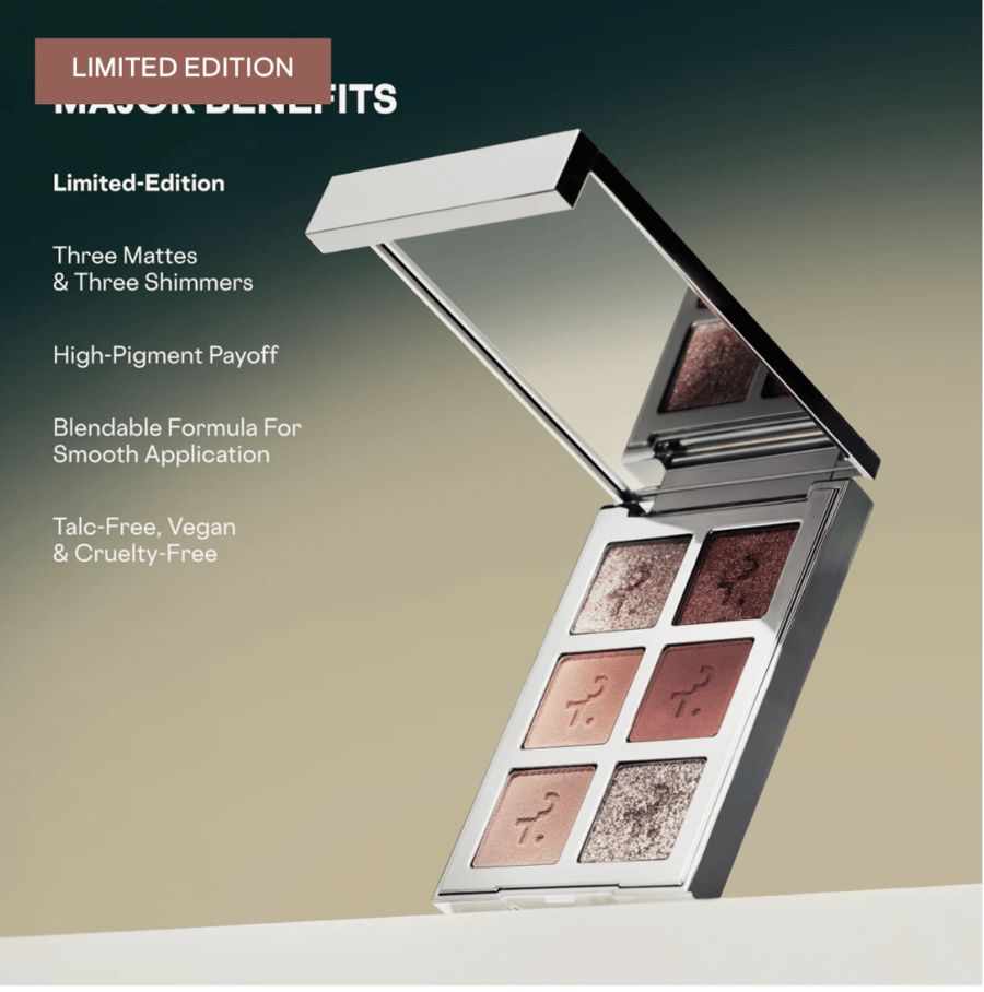PATRICK TA  Major Dimension Essential Artistry Edit dream date Eyeshadow Palette - dream date