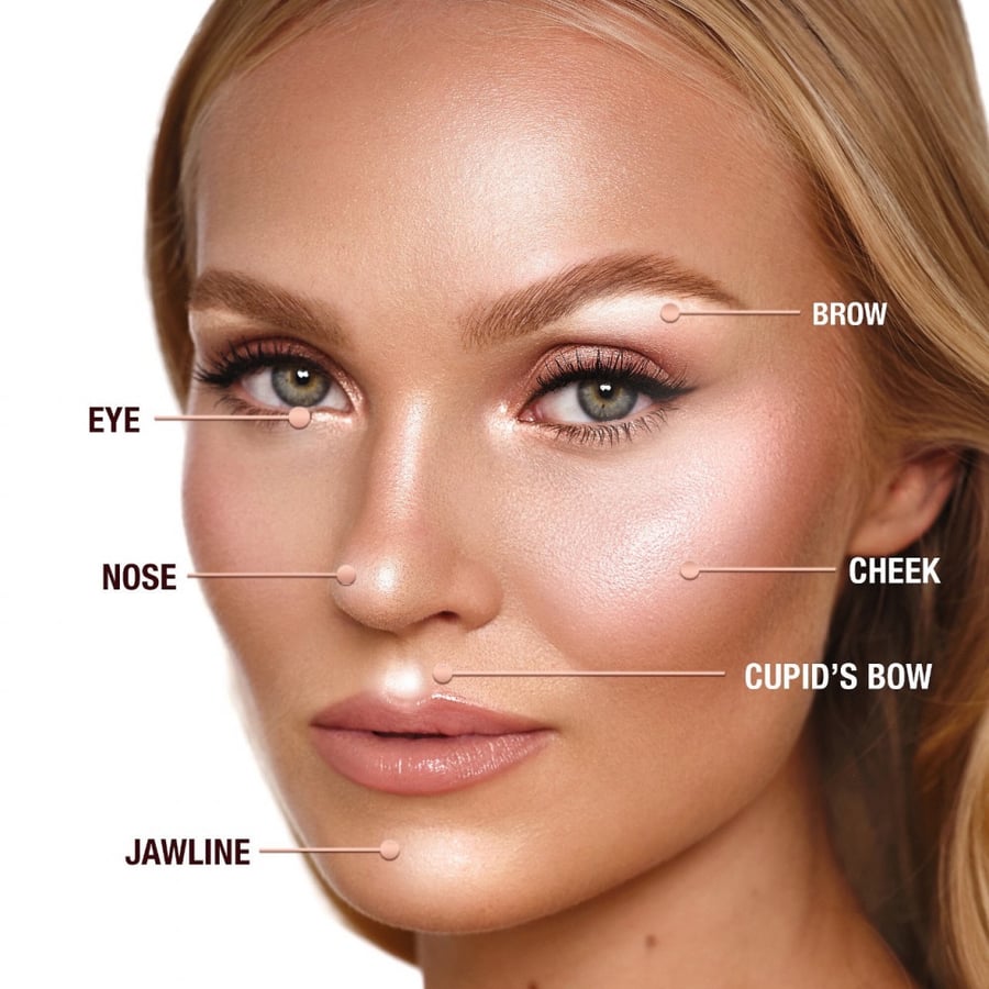 HOLLYWOOD GLOW GLIDE FACE ARCHITECT HIGHLIGHTER- CHAMPAGNE GLOW