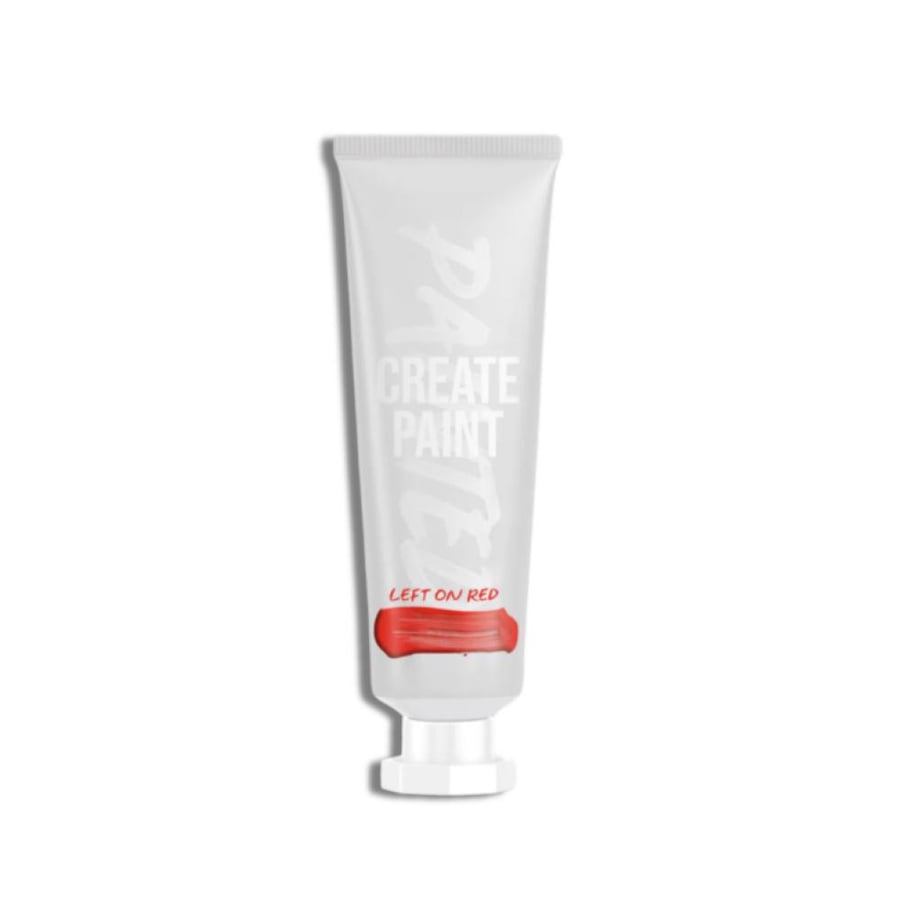 CREATE PAINT - Left on red
