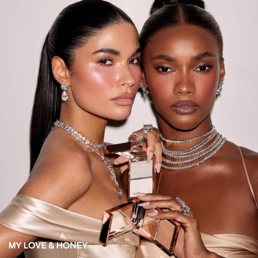 MAJOR GLOW CRÈME & POWDER LIGHT REFLECTING TRANSLUCENT HIGHLIGHTER DUO (MY LOVE)