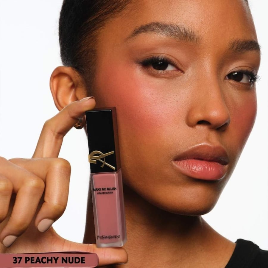 Yves Saint Laurent Make Me Blush 12H Blurring Liquid Blush - 37 Peachy Nude