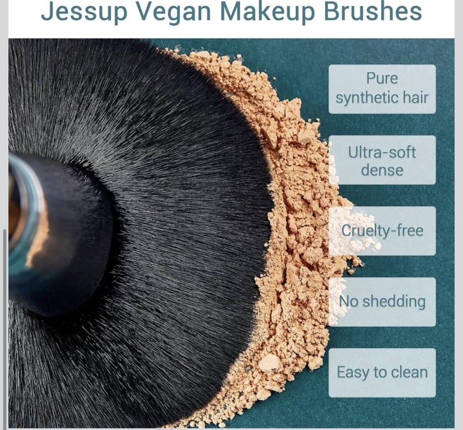 Jessup beauty Makeup Brush Set T092 - 15pcs