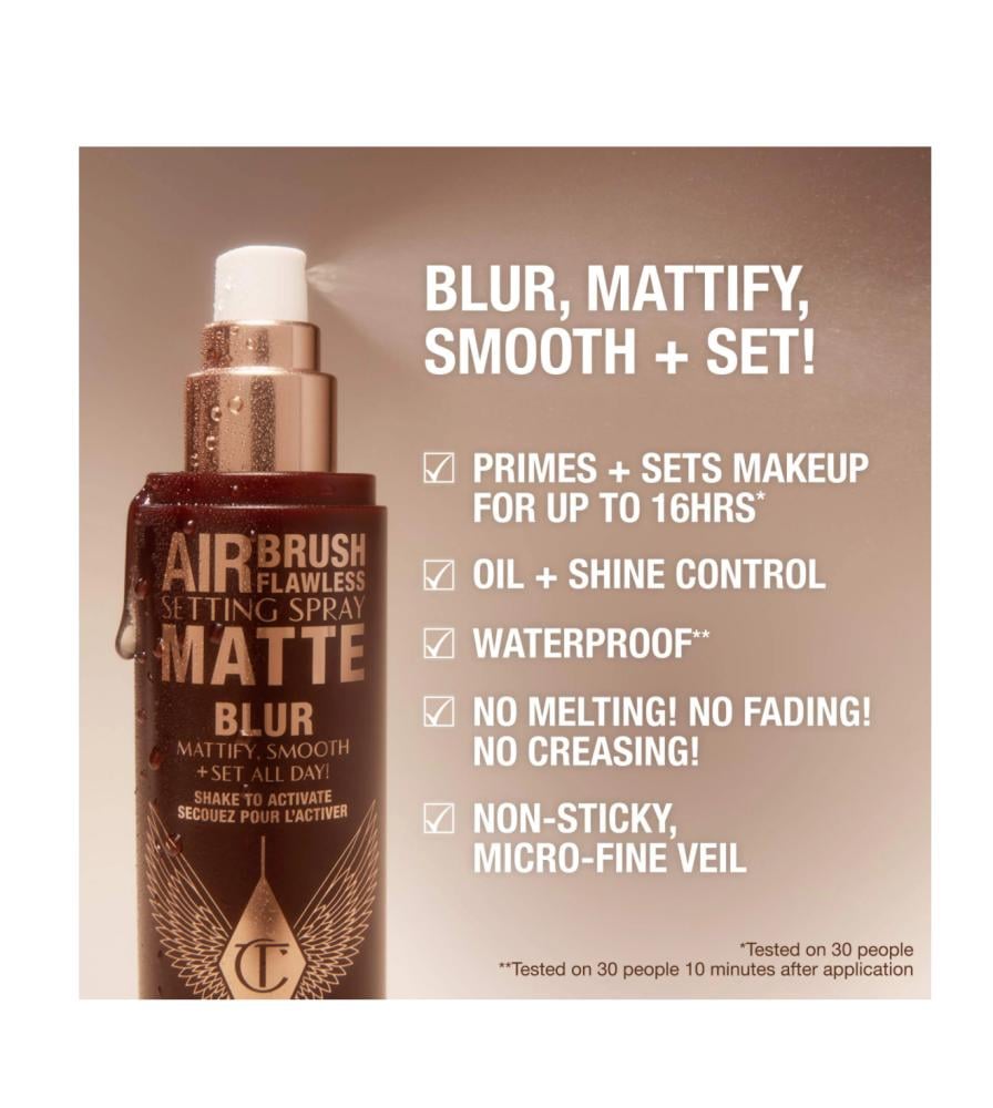 Charlotte Tilbury  Airbrush Flawless Matte Blurring & Waterproof Setting Spray