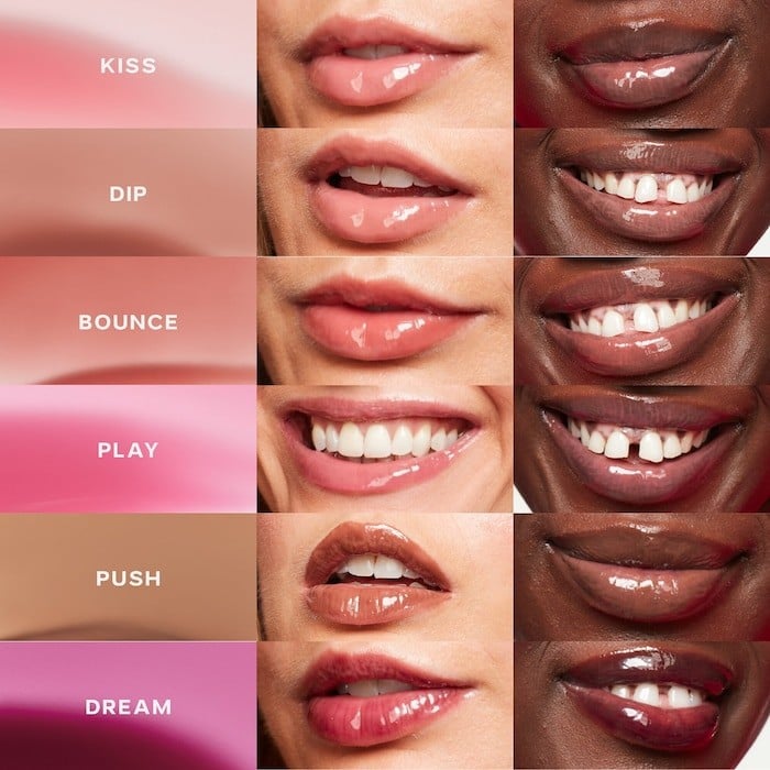 Saie Glossybounce™ High-Shine Hydrating Lip Gloss Oil -  Bounce