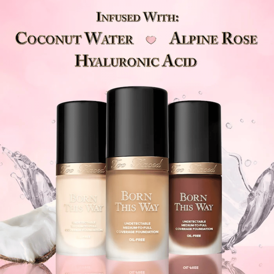 Born This Way Flawless Coverage Natural Finish Foundation - VANILLA