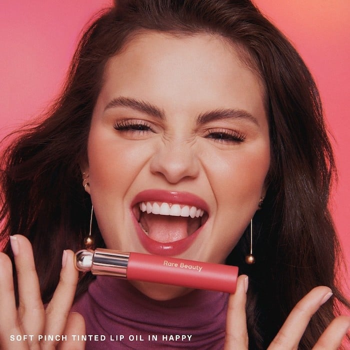 rare beauty Soft Pinch Tinted Lip Oil - happy