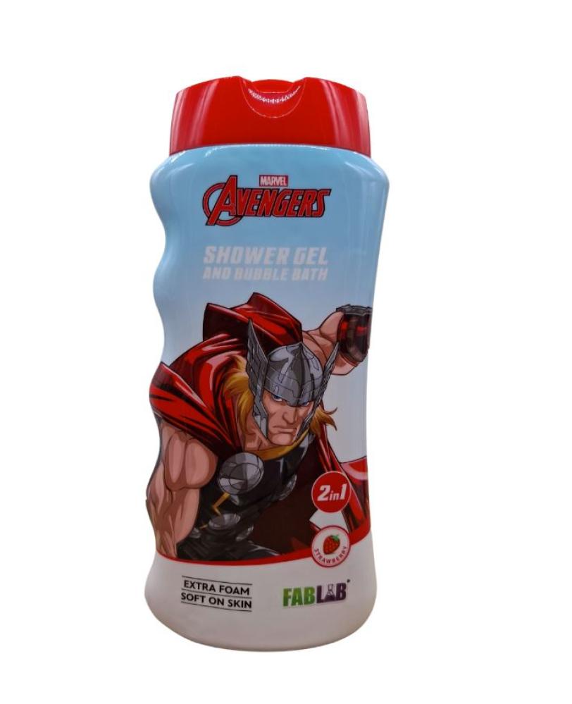 Shower gel and bubbles Marvel Avengers from Fab Lab - 475 ml