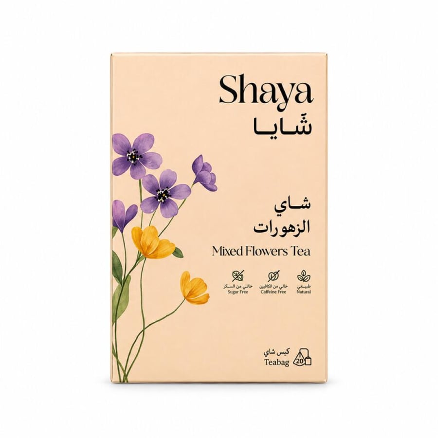 شاي الزهورات من شايا – 20 كيس