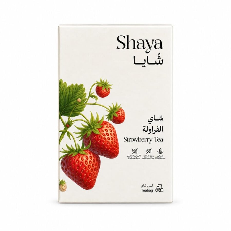 شاي الفراولة من شايا – 20 كيس