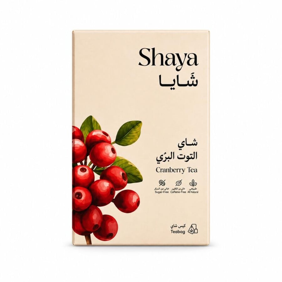 شاي التوت البري من شايا – 20 كيس