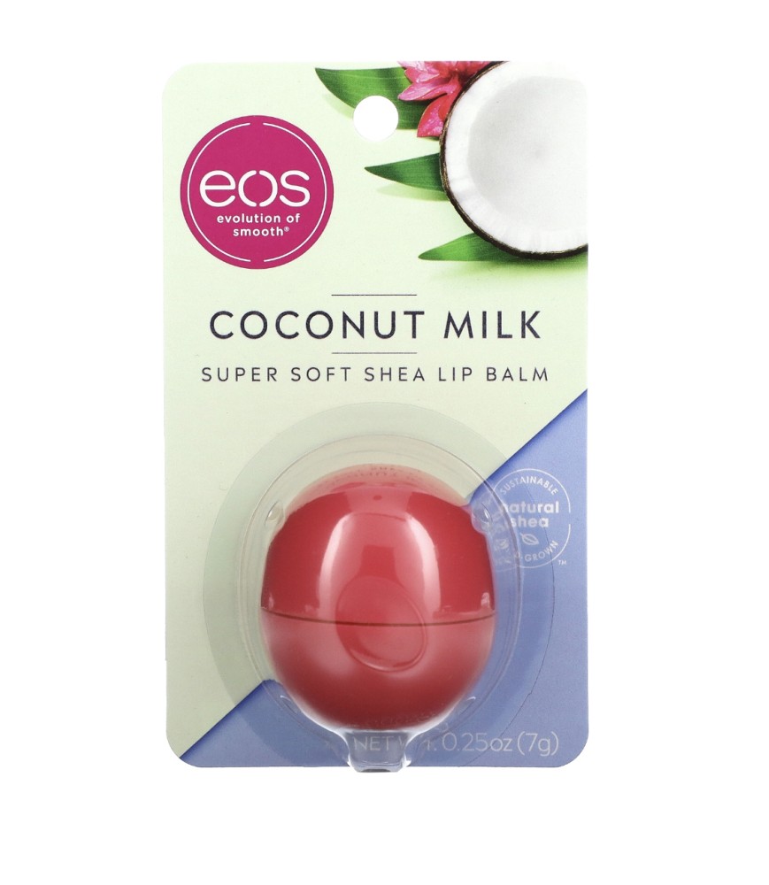 Lip balm with shea butter, ultra smooth, coconut milk