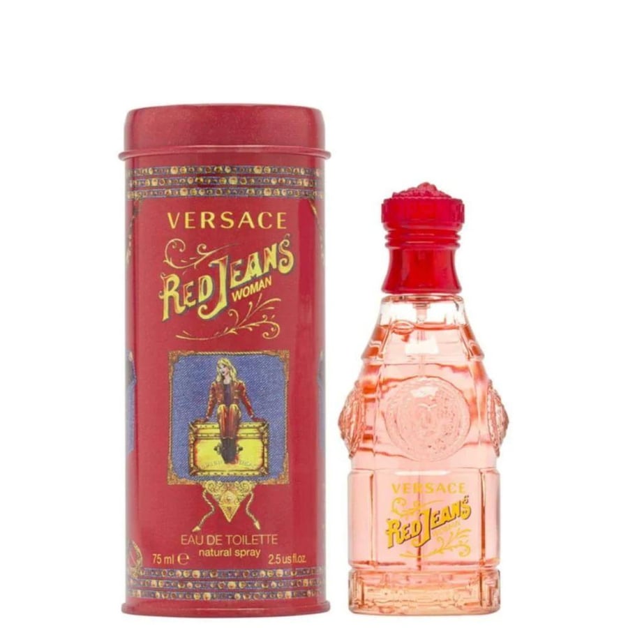 عطر فرزاتشي رد جينز النسائي أو دو تواليت 75مل – Versace Red Jeans Eau de Toilette 75ml