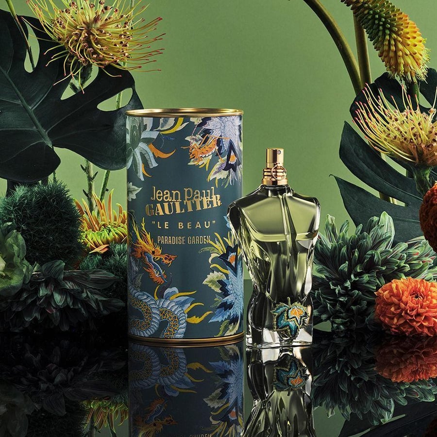 عطر جان بول غوتييه لو بو بارادايس جاردن 125مل | Jean Paul Gaultier Le Beau Paradise Garden Eau de Parfum 125ml
