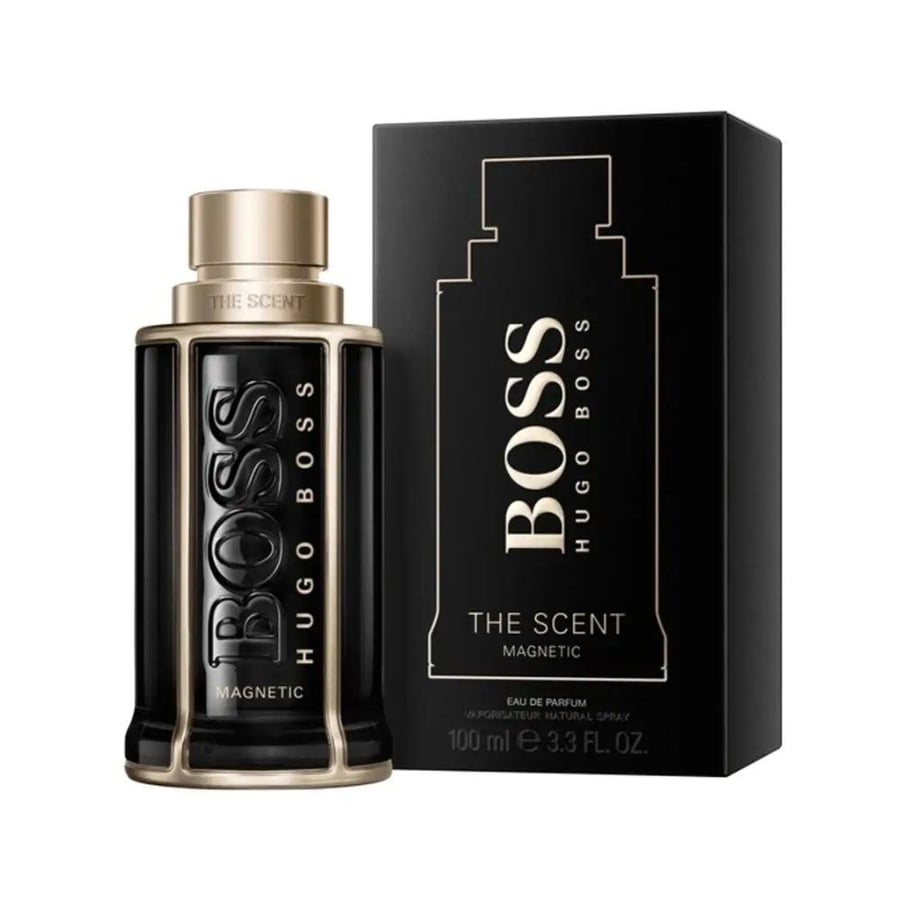 عطر هوجو بوس ذا سنت ماجنيتيك الرجالي أو دو بارفيوم 100 مل – Hugo Boss The Scent Magnetic Eau de Parfum for Men 100ml