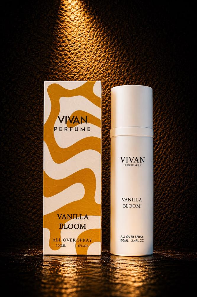 معطر الشعر والجسم فانيلا بلوم من فيفان او دي بارفيوم 100 مل – Vivan Vanilla Bloom Hair & Body Mist 100ml
