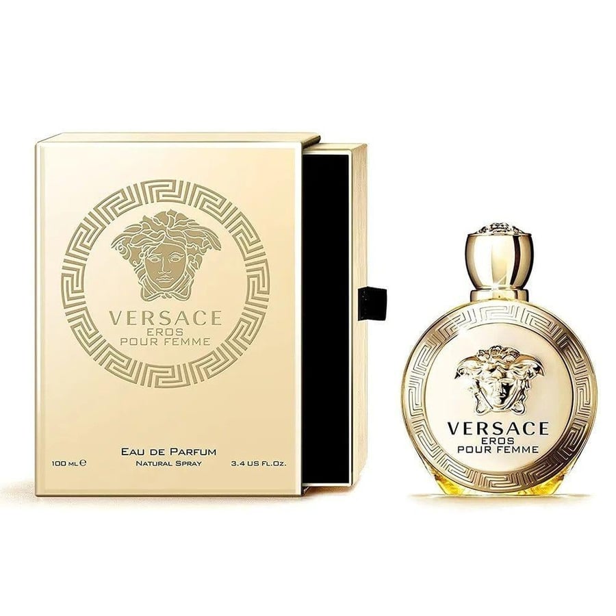 عطر إيروس بور فيم من فرزاتشي أو دي تواليت 100مل – Versace Eros Pour Femme Eau de Toilette 100ml
