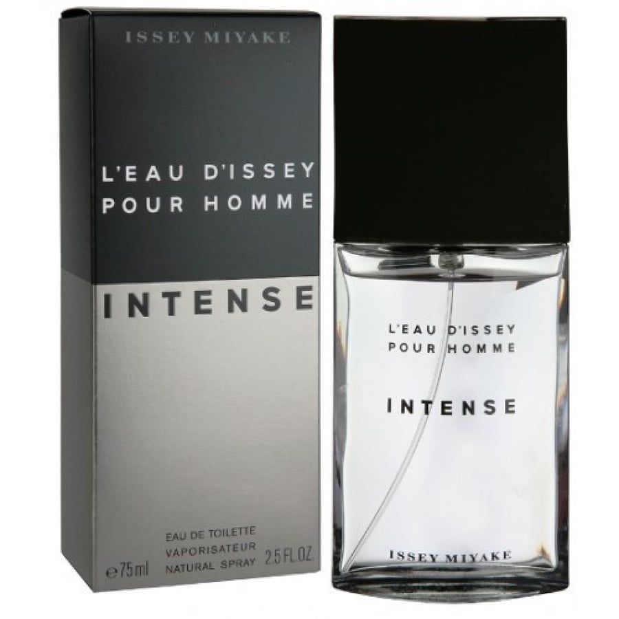 عطر ايسي مياكي إنتنس الرجالي أو دو تواليت 75مل Issey Miyake Intense Pour Homme Eau de Toilette 75ml