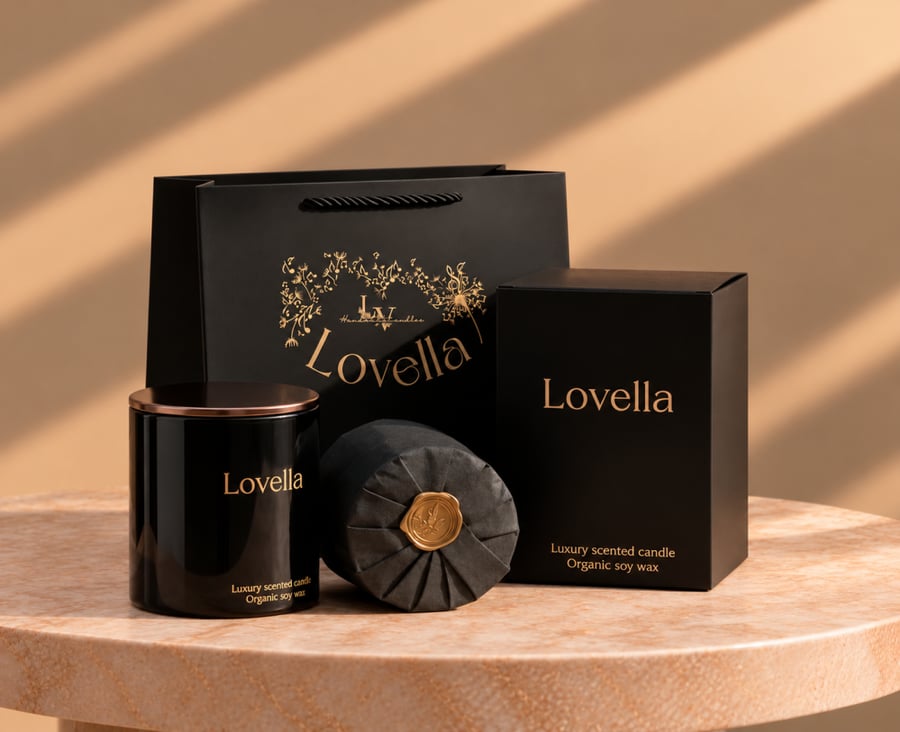 شمعة معطرة Amber & Leather