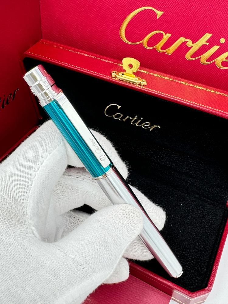 Cartier pens with accessories