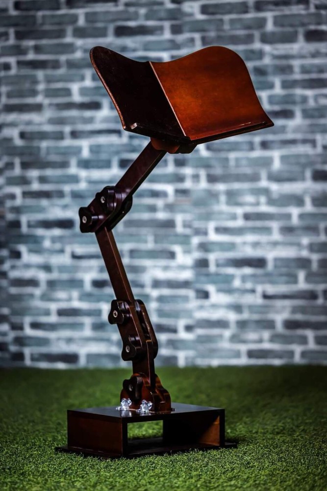 Wooden Quran holder, foldable and adjustable, comfortable to use and easy to assemble