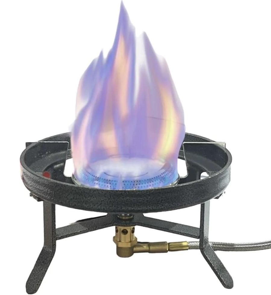 Volcano stove for travelers