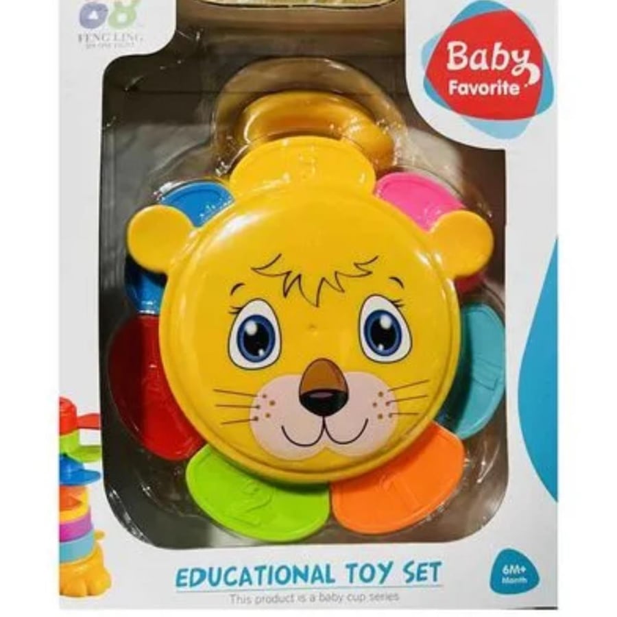 لعبة حمام قابلة للتكديس من BBR Toys، مكونة من 9 قطع