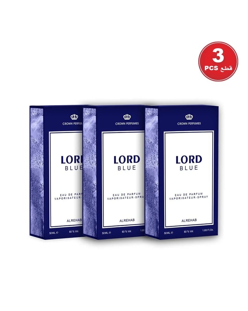 Lord Blue 50 ml - 3 Pieces