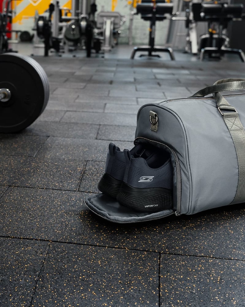 Lansy Luxury Sports Bag (Grey)