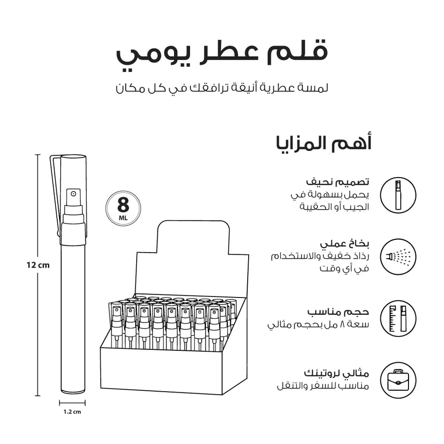 مميزات عطر القلم من الرحاب للعطور