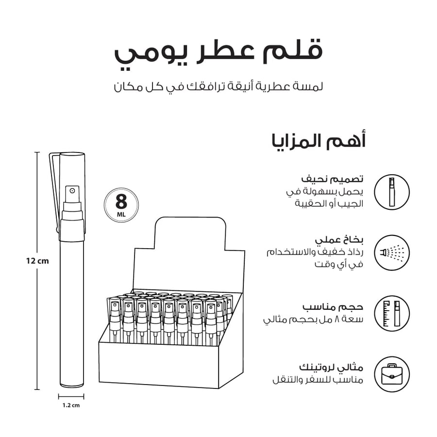مميزات عطر القلم من الرحاب للعطور