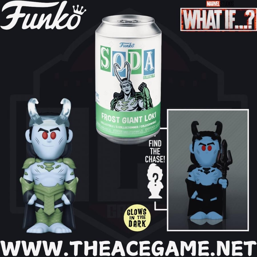 مجسم فانكو صودا Funko Vinyl Soda – Frost Giant Loki (لوكي العملاق الجليدي)