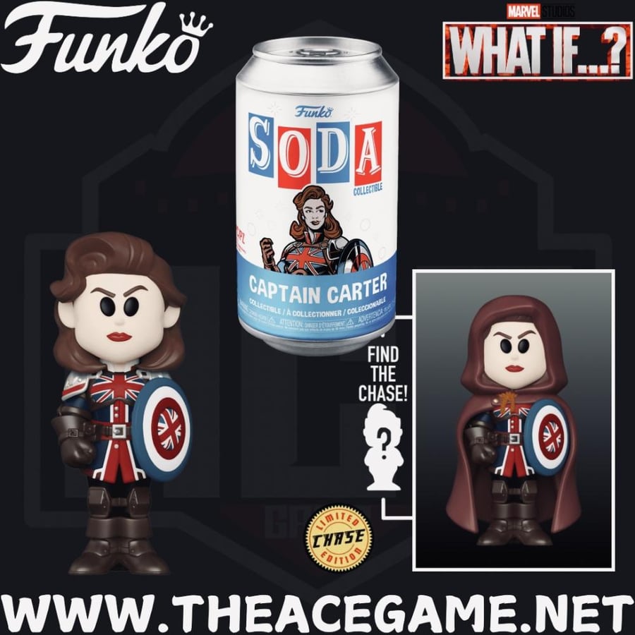 مجسم فانكو صودا Funko Vinyl Soda – Captain Carter (كابتن كارتر)