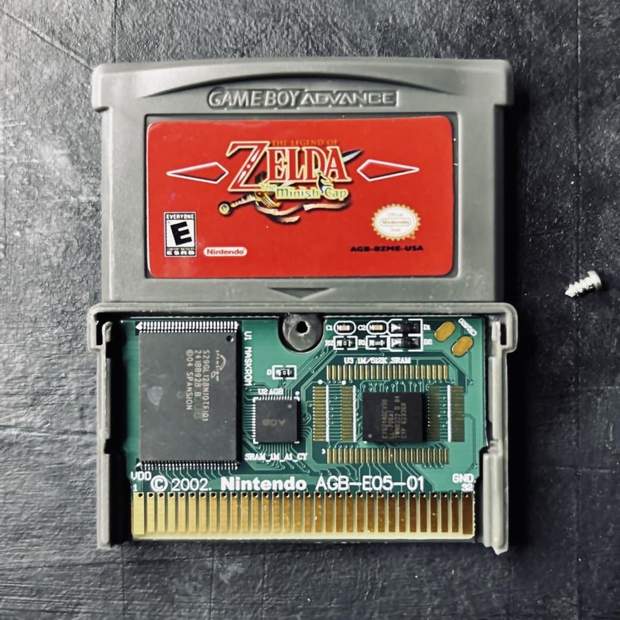 شريط The Legend of Zelda: The Minish Cap – زيلدا: القبعة الصغيرة (Game Boy)