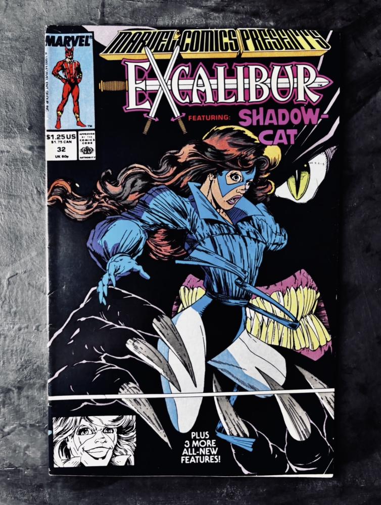 كوميك مارفل Excalibur Shadow Cat #32 / FN