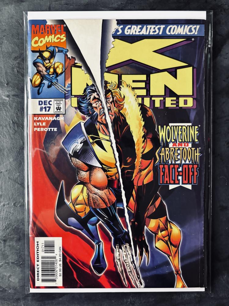 كوميك مارفل X-Men Unlimited #17 / FN