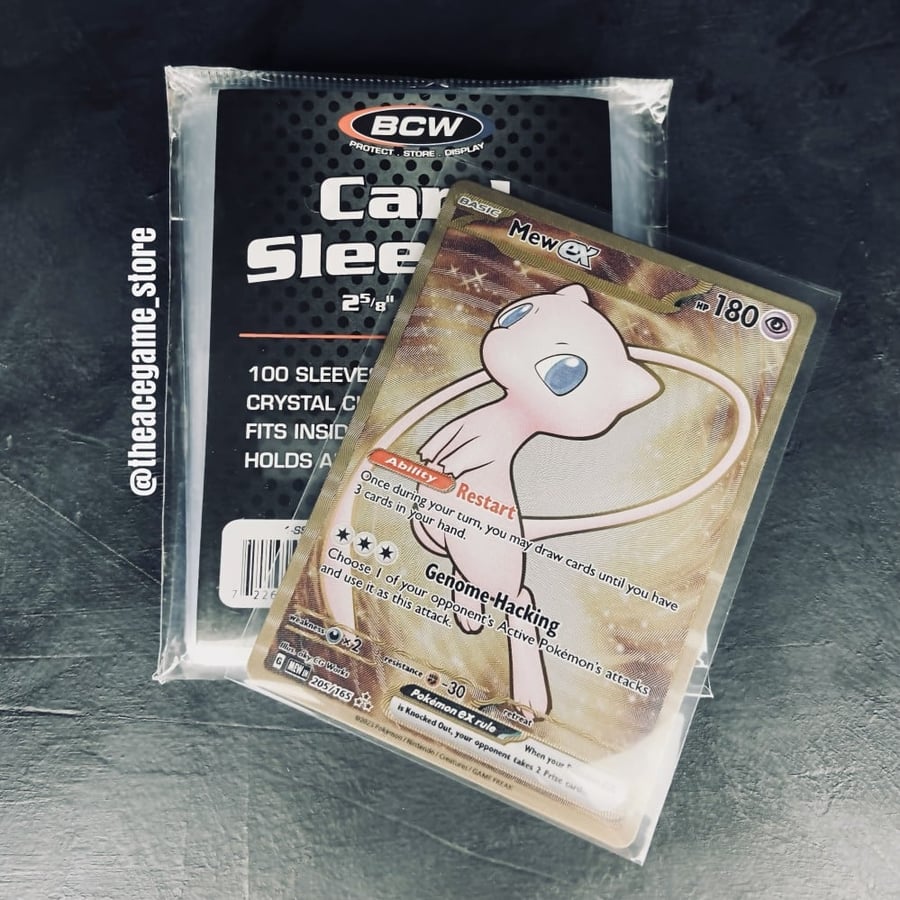 حافظات الكروت سليفز TCG BCW Card Sleeves