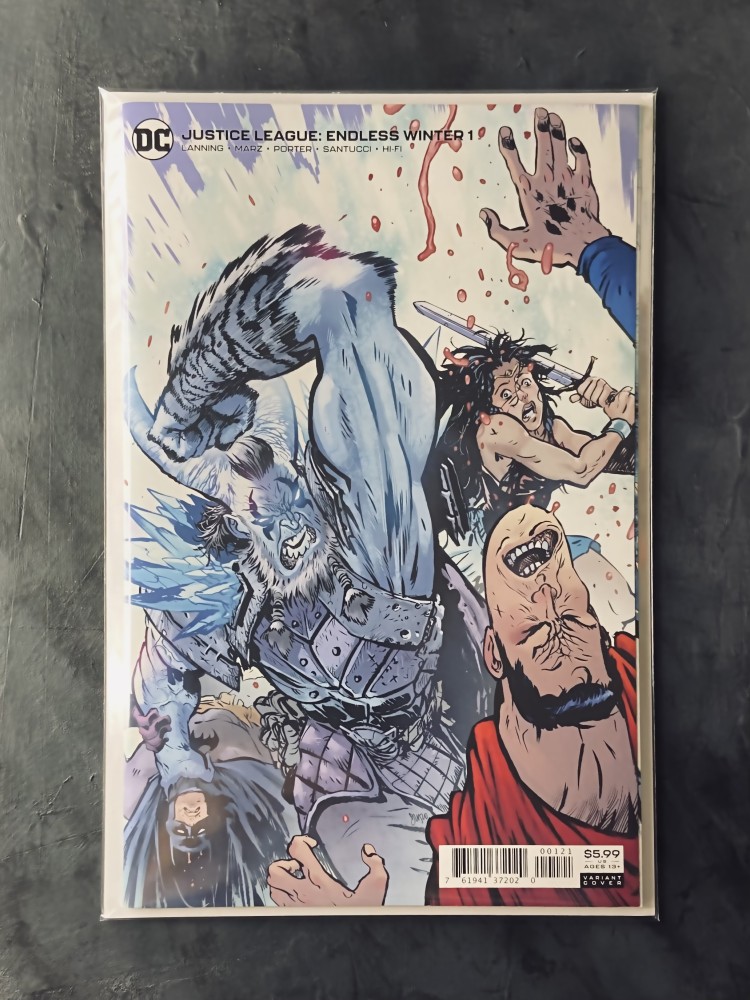 كوميك دي سي Justice League: Endless Winter #1 / NM